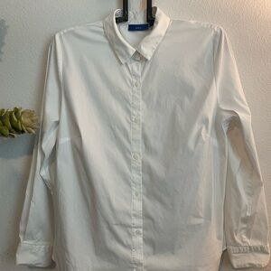 Apt 9 White Casual Shirt